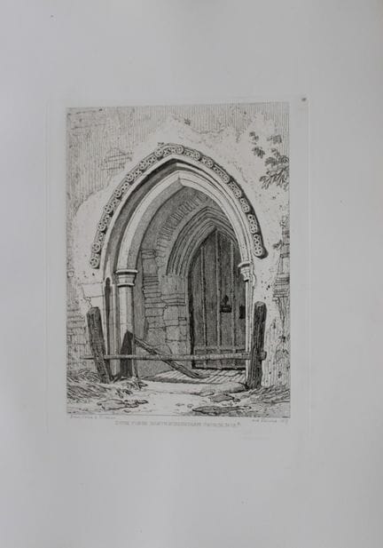 John Sell Cotman - Portico sud, chiesa di North Bu