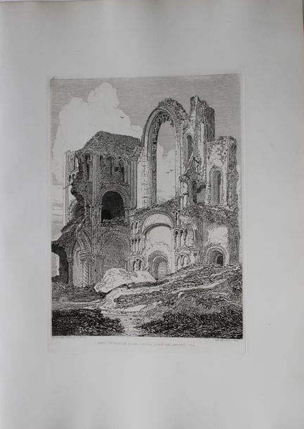 John Sell Cotman - Resti di fortezze e edifici ecc