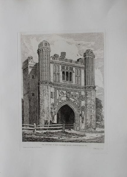 John Sell Cotman - Resti di fortezze e edifici ecc