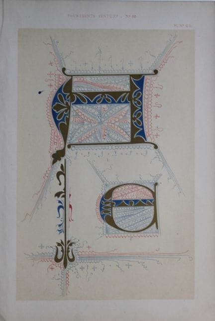Tymms und Digby Wyatt – Chromolithografie aus „The