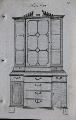 Society of Upholsterers - Library Case 1765.

This