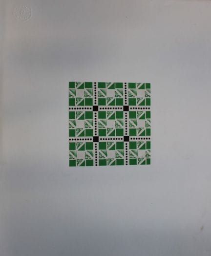 Original-Gouache-Entwurf im Art-Déco-Stil von A. S