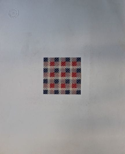 Original-Gouache-Entwurf im Art-Déco-Stil von A. S