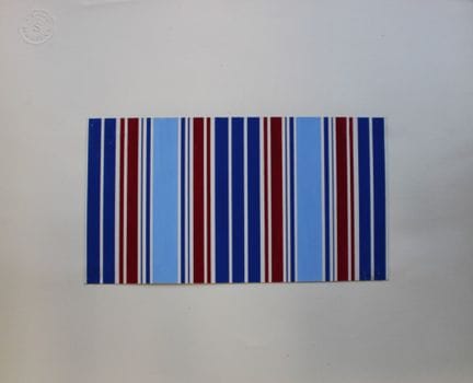 Original-Gouache-Entwurf im Art-Déco-Stil von A. S