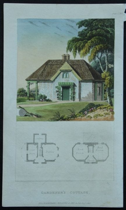 R. Ackermann – Handkolorierter Stich „Gardener’s C