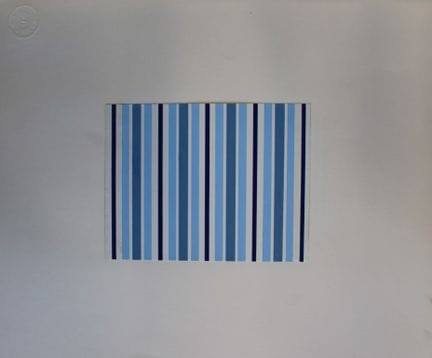 Original-Gouache-Entwurf im Art-Déco-Stil von A. S