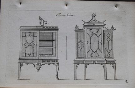 Society of Upholsterers - China Cases 1765.

This 