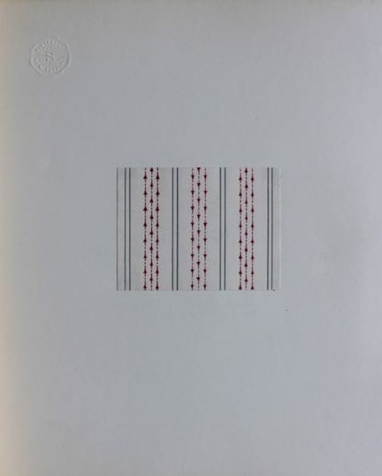 Original-Gouache-Entwurf im Art-Déco-Stil von A. S