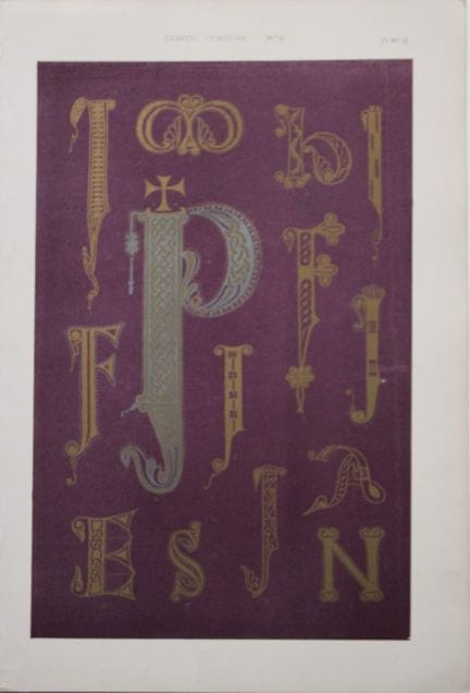 Tymms und Digby Wyatt – Chromolithografie aus „The