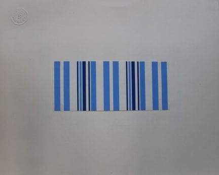 Original-Gouache-Entwurf im Art-Déco-Stil von A. S