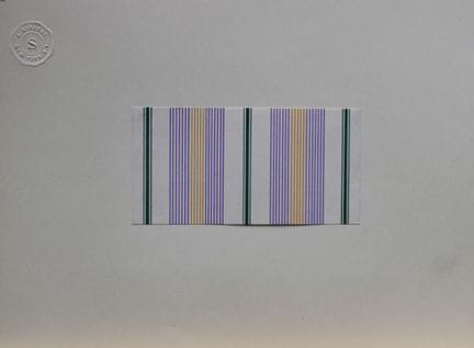 Original-Gouache-Entwurf im Art-Déco-Stil von A. S