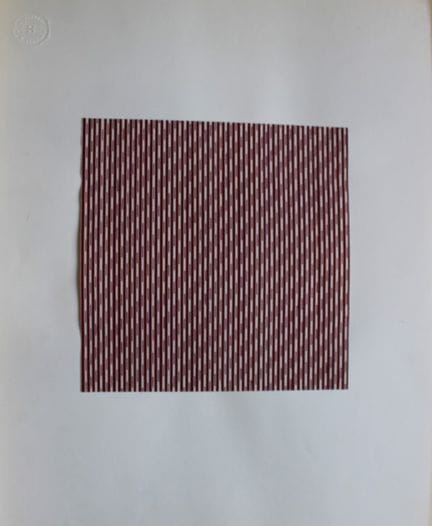 Original-Gouache-Entwurf im Art-Déco-Stil von A. S