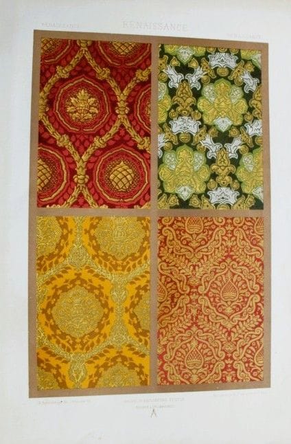 Dupont-Auberville – Chromolithografie zur dekorati