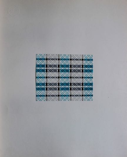 Original-Gouache-Entwurf im Art-Déco-Stil von A. S