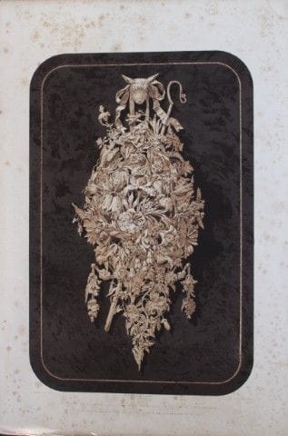 迪格比·怀亚特——摘自《十九世纪工业艺术》（1852年）中的设计。

这幅彩色石版画选自《十九世纪工
