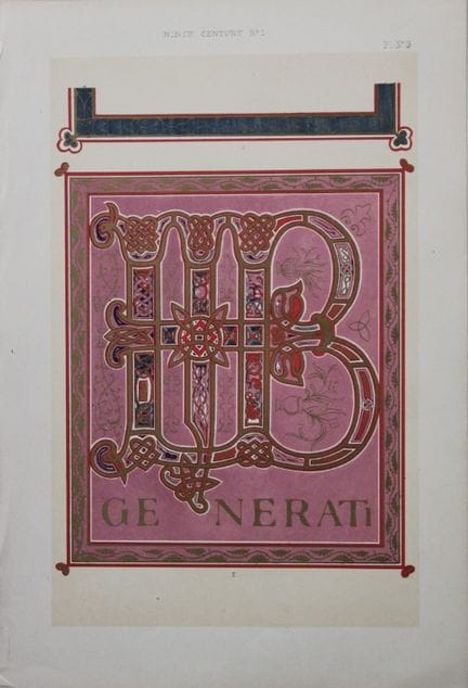 Tymms und Digby Wyatt – Chromolithografie aus „The