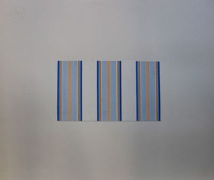 Original-Gouache-Entwurf im Art-Déco-Stil von A. S