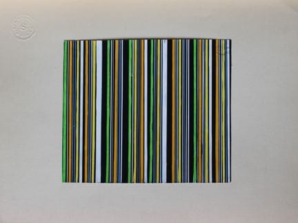 Original-Gouache-Entwurf im Art-Déco-Stil von A. S