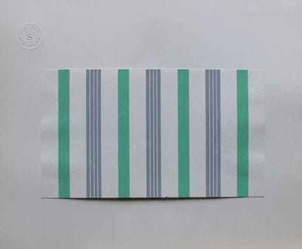 Original-Gouache-Entwurf im Art-Déco-Stil von A. S