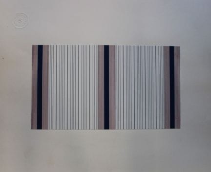 Original-Gouache-Entwurf im Art-Déco-Stil von A. S