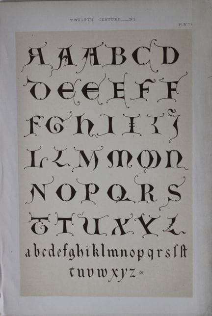 Tymms und Digby Wyatt – Chromolithografie aus „The