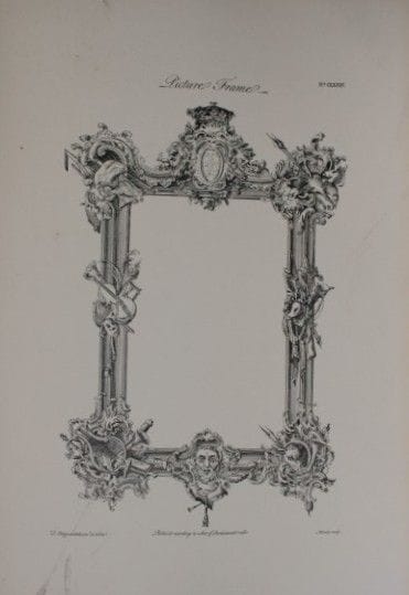 Thomas Chippendale – Original-Kupferstich eines Bi
