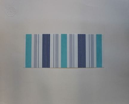 Original-Gouache-Entwurf im Art-Déco-Stil von A. S