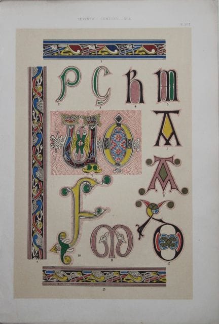Tymms und Digby Wyatt – Chromolithografie aus „The