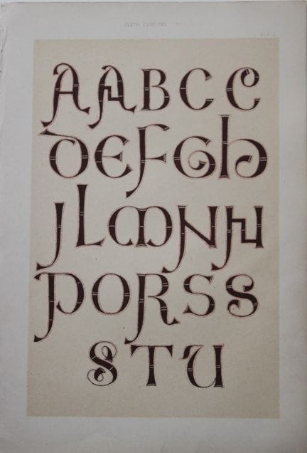 Tymms und Digby Wyatt – Chromolithografie aus „The