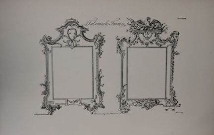 Thomas Chippendale – Originalstich von „Tabernacle