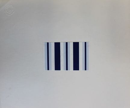 Original-Gouache-Entwurf im Art-Déco-Stil von A. S