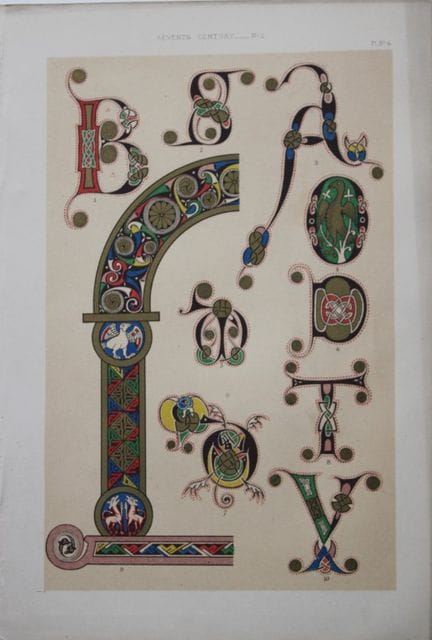 Tymms und Digby Wyatt – Chromolithografie aus „The