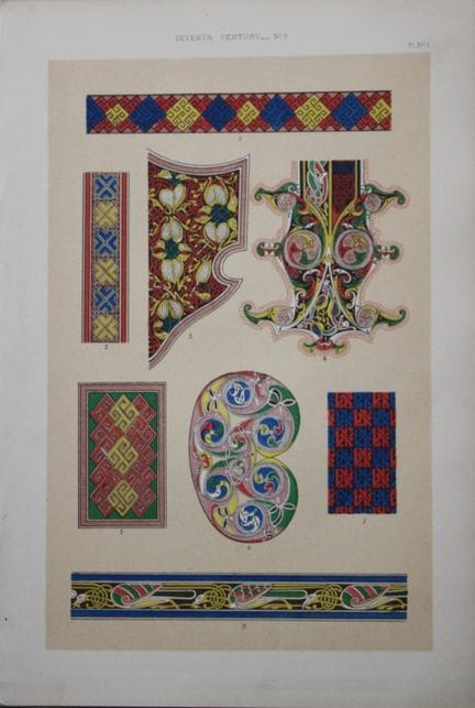Tymms und Digby Wyatt – Chromolithografie aus „The