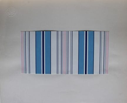 Original-Gouache-Entwurf im Art-Déco-Stil von A. S