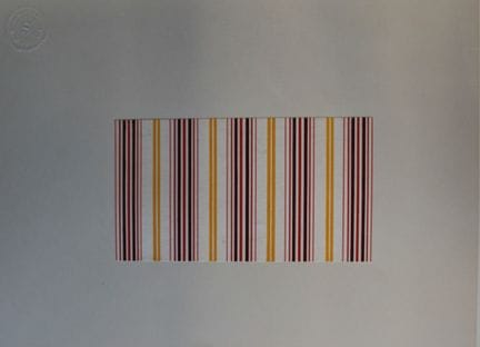 Original-Gouache-Entwurf im Art-Déco-Stil von A. S