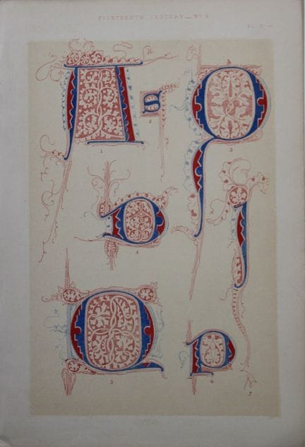 Tymms und Digby Wyatt – Chromolithografie aus „The