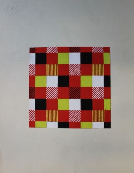 Original-Gouache-Entwurf im Art-Déco-Stil von A. S