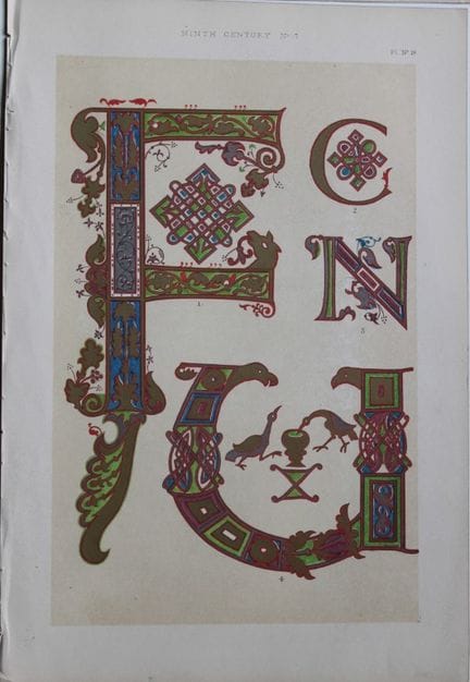 Tymms und Digby Wyatt – Chromolithografie aus „The