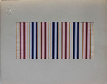 纽约A. Sirooni公司原版水粉画艺术装饰风格设计稿，约1920-1950年。

这是一款专为纽