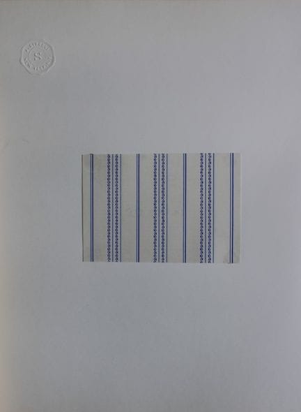 Original-Gouache-Entwurf im Art-Déco-Stil von A. S