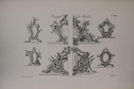 Thomas Chippendale – Originalstich von Shields, 17