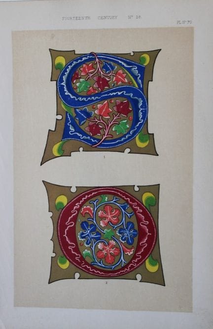 Tymms und Digby Wyatt – Chromolithografie aus „The