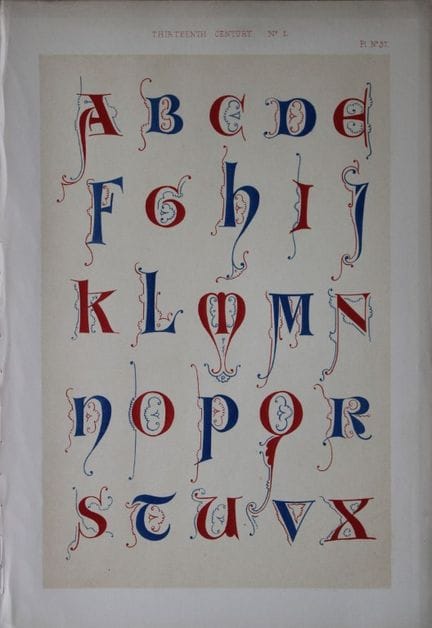 Tymms und Digby Wyatt – Chromolithografie aus „The