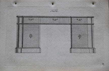 软垫工协会——1765年图录。

这幅珍贵的铜版画出自《雅致家居家具：符合当下审美，并增补数件前所未