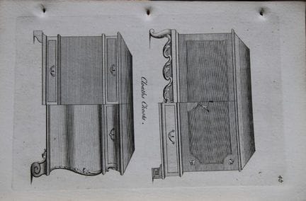 Society of Upholsterers - Cloaths Chests 1765.

Th