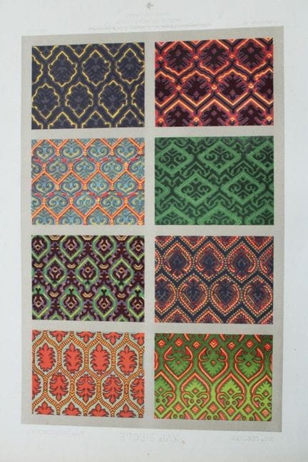 Dupont-Auberville – Chromolithografie zur dekorati