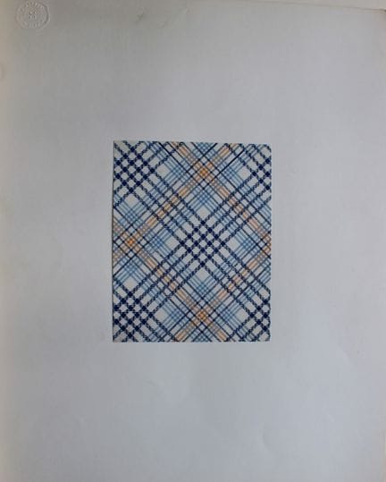 Original-Gouache-Entwurf im Art-Déco-Stil von A. S