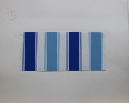 Original-Gouache-Entwurf im Art-Déco-Stil von A. S
