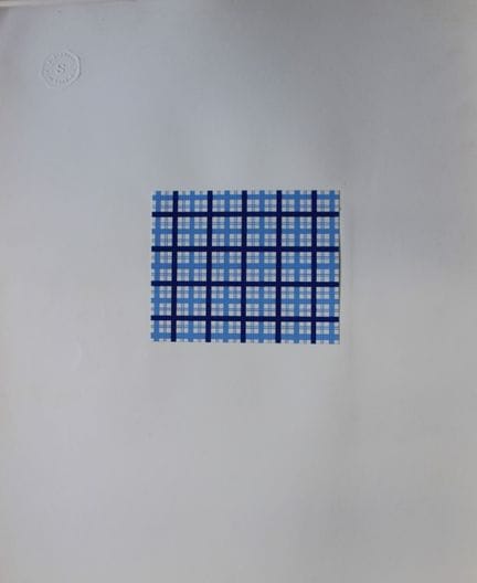 Original-Gouache-Entwurf im Art-Déco-Stil von A. S