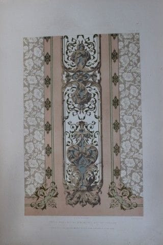 迪格比·怀亚特——摘自《十九世纪工业艺术》（1852年）中的设计。

这幅彩色石版画选自《十九世纪工